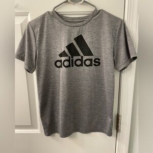 Adidas classic ice logo climate dry fit tshirt 10-12